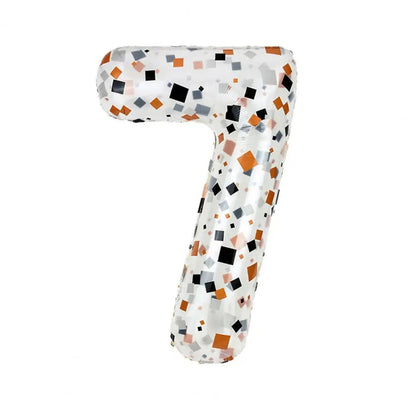 40 - Inch Cream Number Balloons - Birthday Party Decor - Cake Pops Parties