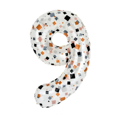 40 - Inch Cream Number Balloons - Birthday Party Decor - Cake Pops Parties