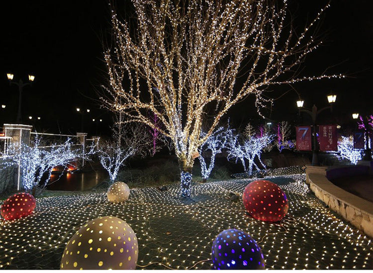 Guirlande lumineuse LED de Noël pour l'extérieur