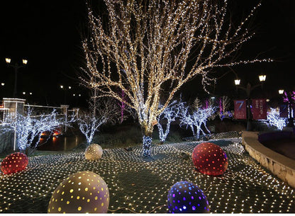 Guirlande lumineuse LED de Noël pour l'extérieur