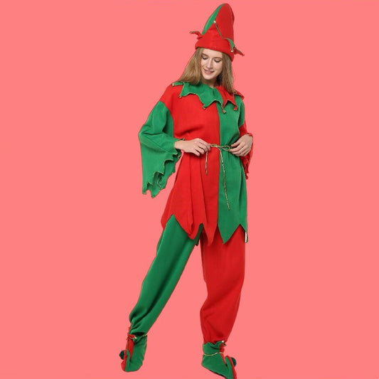 Ensemble de costumes d'elfe de Noël pour femme