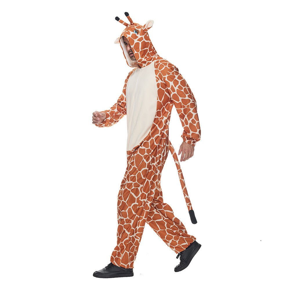Costume d'Halloween de girafe de dessin animé