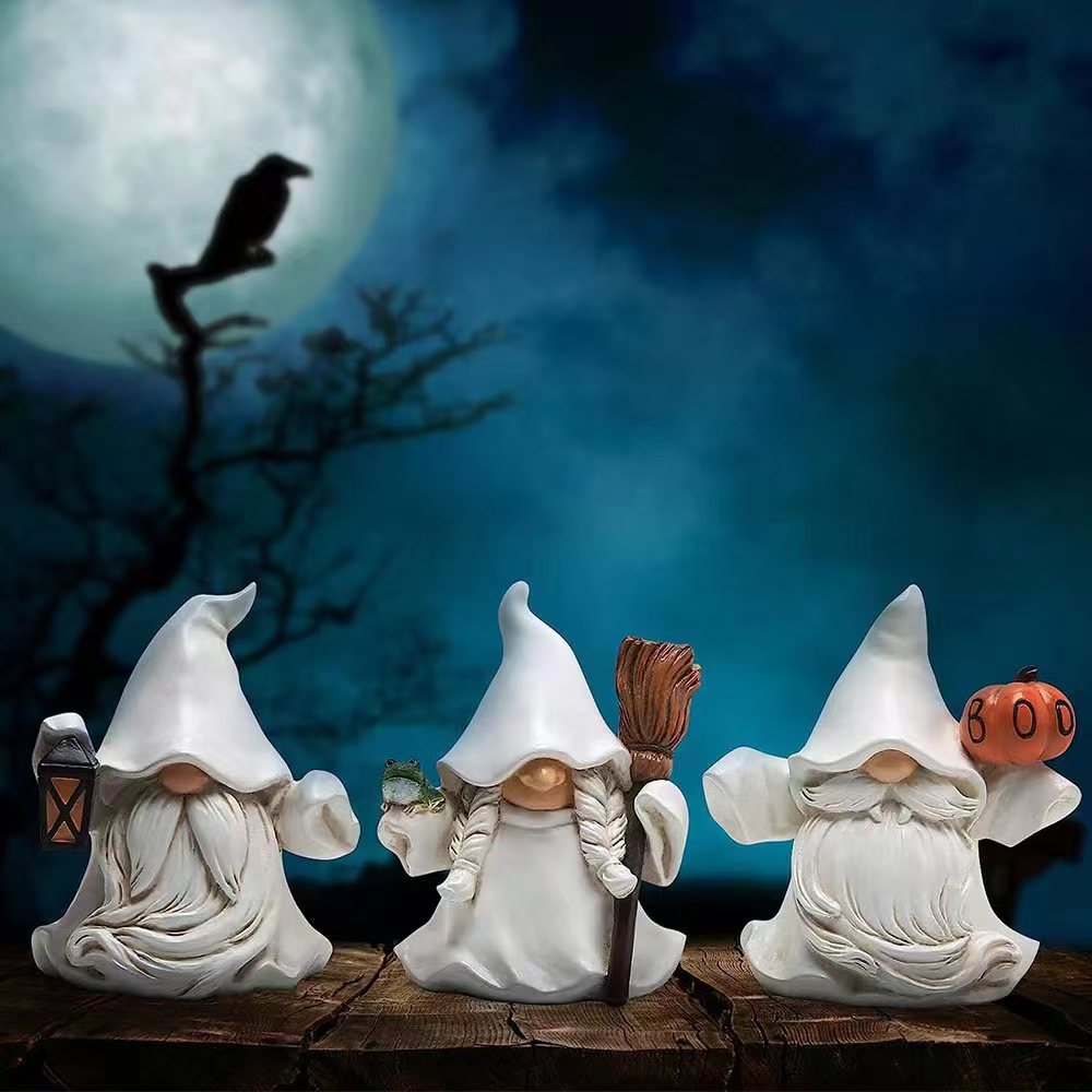 Décorations de jardin en résine pour Halloween
