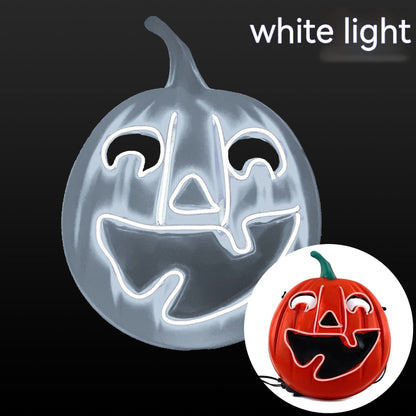 Masque d'Halloween lumineux à LED
