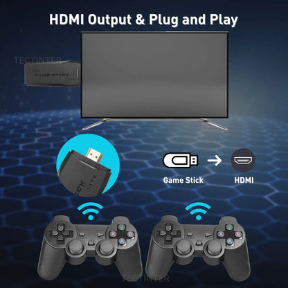 4K Wireless Game Console Retro Handheld 20000+ Games - Cake Pops Parties