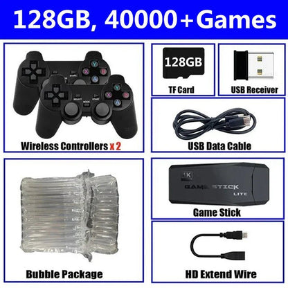 4K Wireless Game Console Retro Handheld 20000+ Games - Cake Pops Parties