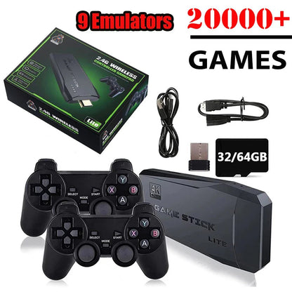 4K Wireless Game Console Retro Handheld 20000+ Games - Cake Pops Parties