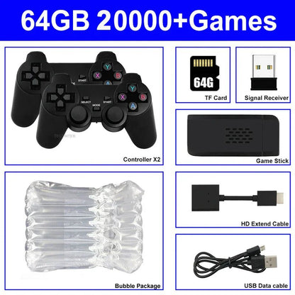 4K Wireless Game Console Retro Handheld 20000+ Games - Cake Pops Parties