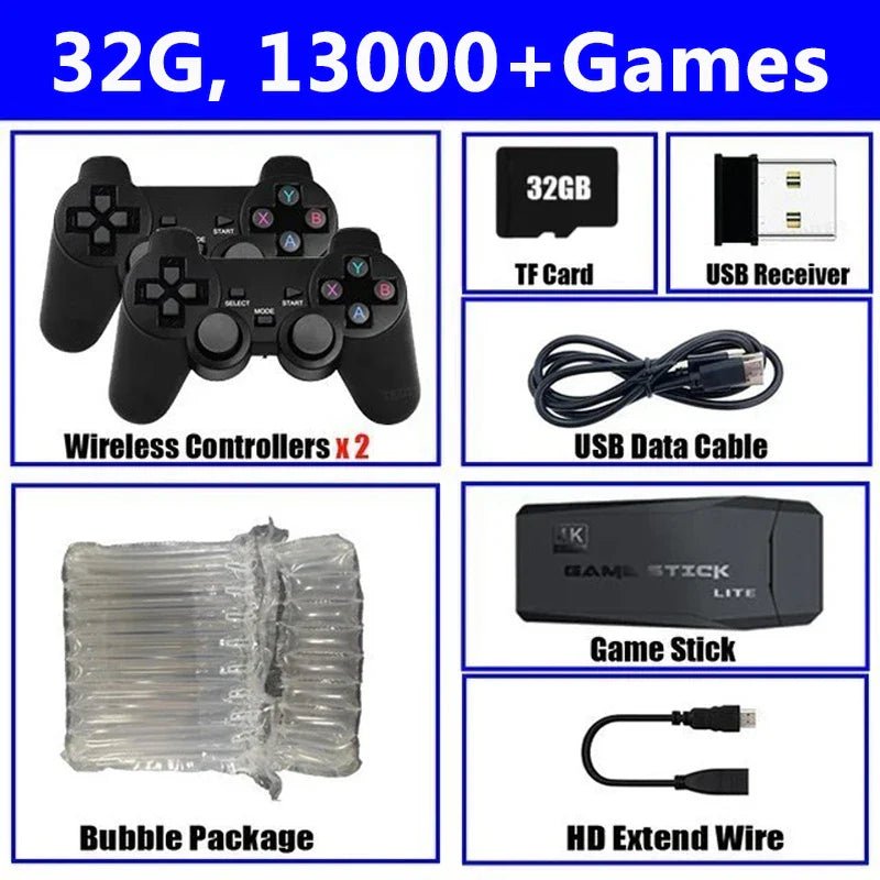 4K Wireless Game Console Retro Handheld 20000+ Games - Cake Pops Parties