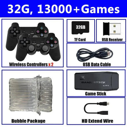 4K Wireless Game Console Retro Handheld 20000+ Games - Cake Pops Parties