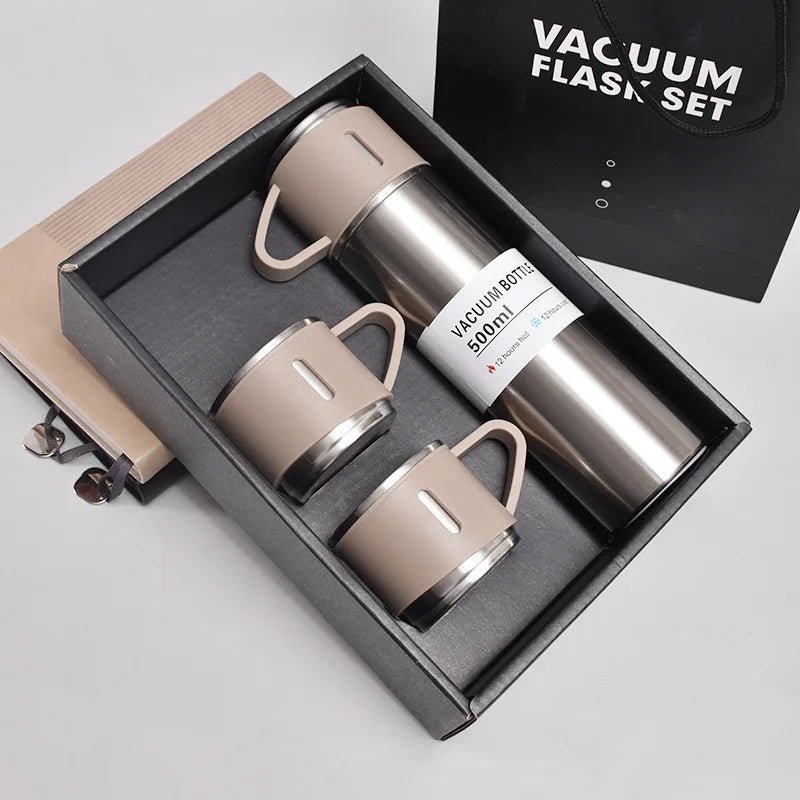 500ML Stainless Steel Vacuum Flask Set - Cake Pops Parties