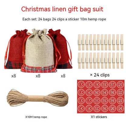 Christmas Candy Packaging Set