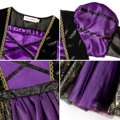 Jupe de costume de sorcière pour enfants