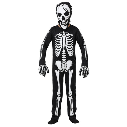 Costume d'Halloween squelette lumineux