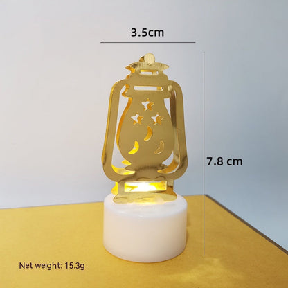 Mini lampe de nuit à LED en forme de château