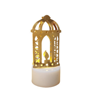 Mini lampe de nuit à LED en forme de château