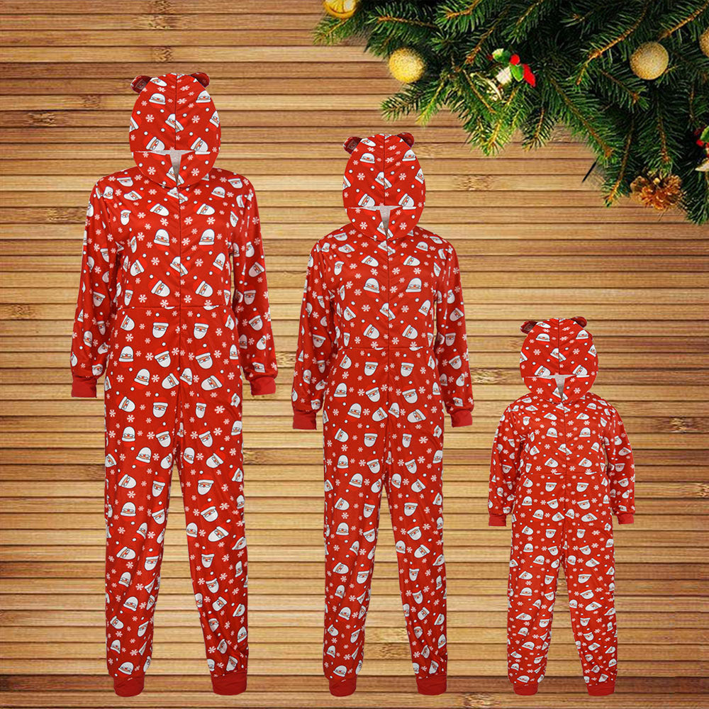 Ensemble de pyjamas assortis pour la famille de Noël