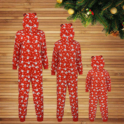 Ensemble de pyjamas assortis pour la famille de Noël