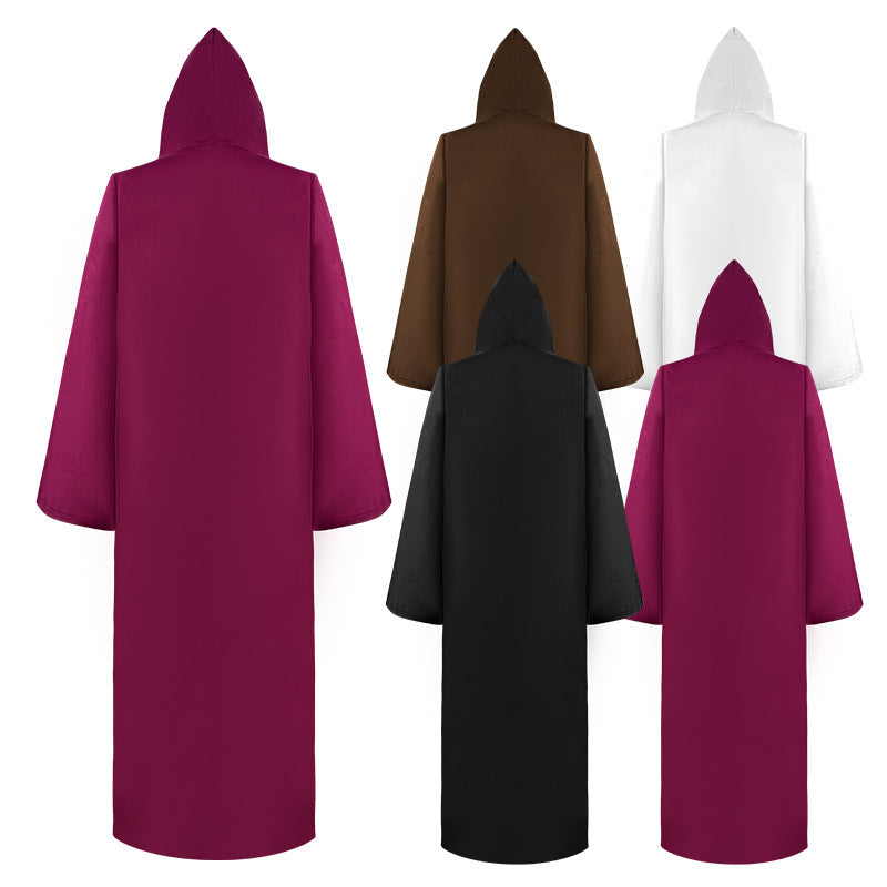 Costume de cape de cosplay d'Halloween