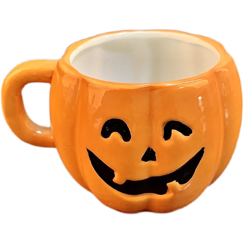 Tasse en céramique citrouille d'Halloween