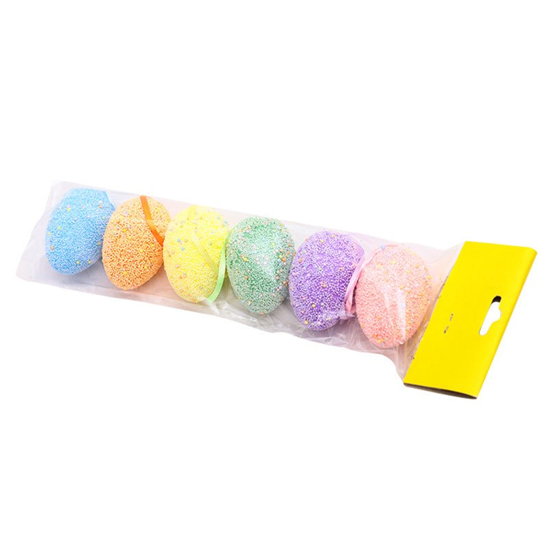6PCS Easter Egg Hanging Ornaments - Cake Pops Parties