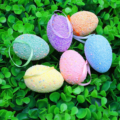 6PCS Easter Egg Hanging Ornaments - Cake Pops Parties