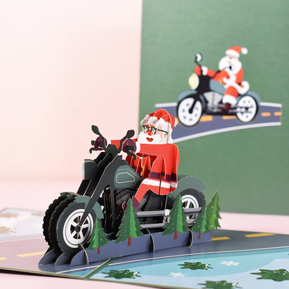 Cartes de vœux stéréoscopiques 3D pour les fêtes