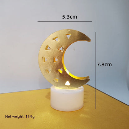 Mini lampe de nuit à LED en forme de château