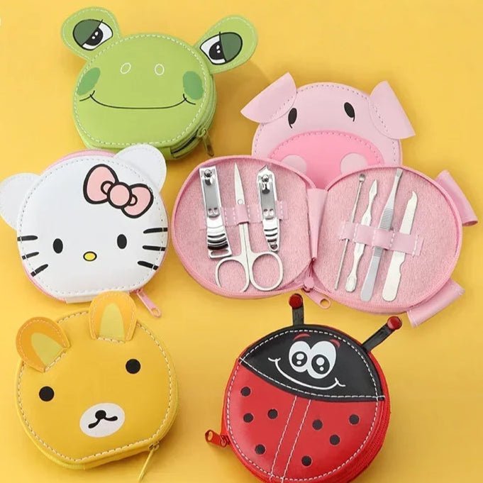 7PC Hello Kitty Nail Clipper Set Stainless Steel Manicure Tools - Cake Pops Parties
