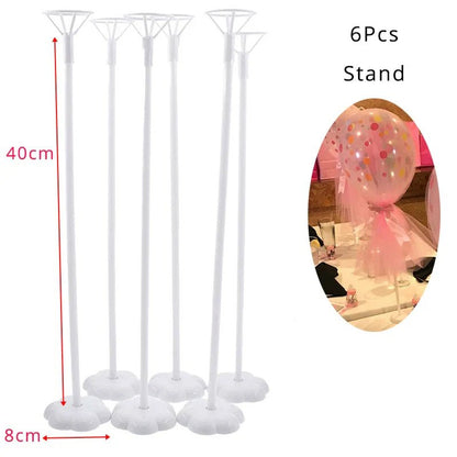 7x Balloon Arch Stand Set - Cake Pops Parties
