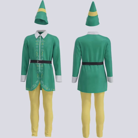 Ensemble de costumes pour la famille des elfes de Noël