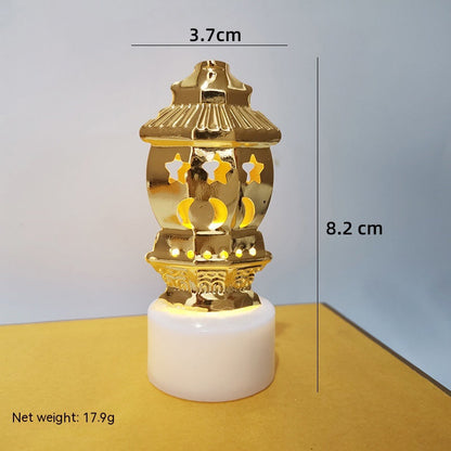 Mini lampe de nuit à LED en forme de château