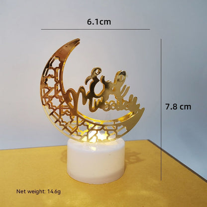 Mini lampe de nuit à LED en forme de château