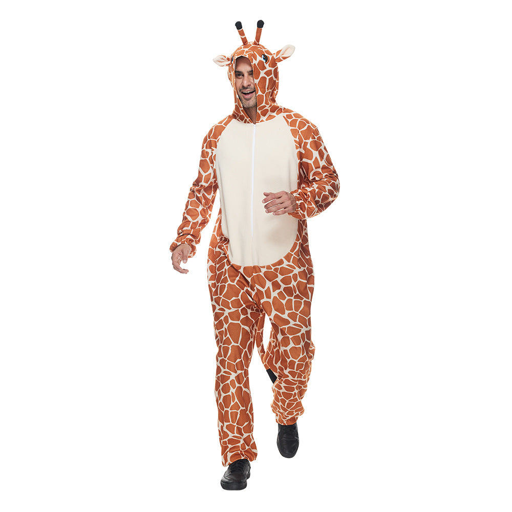Costume d'Halloween de girafe de dessin animé