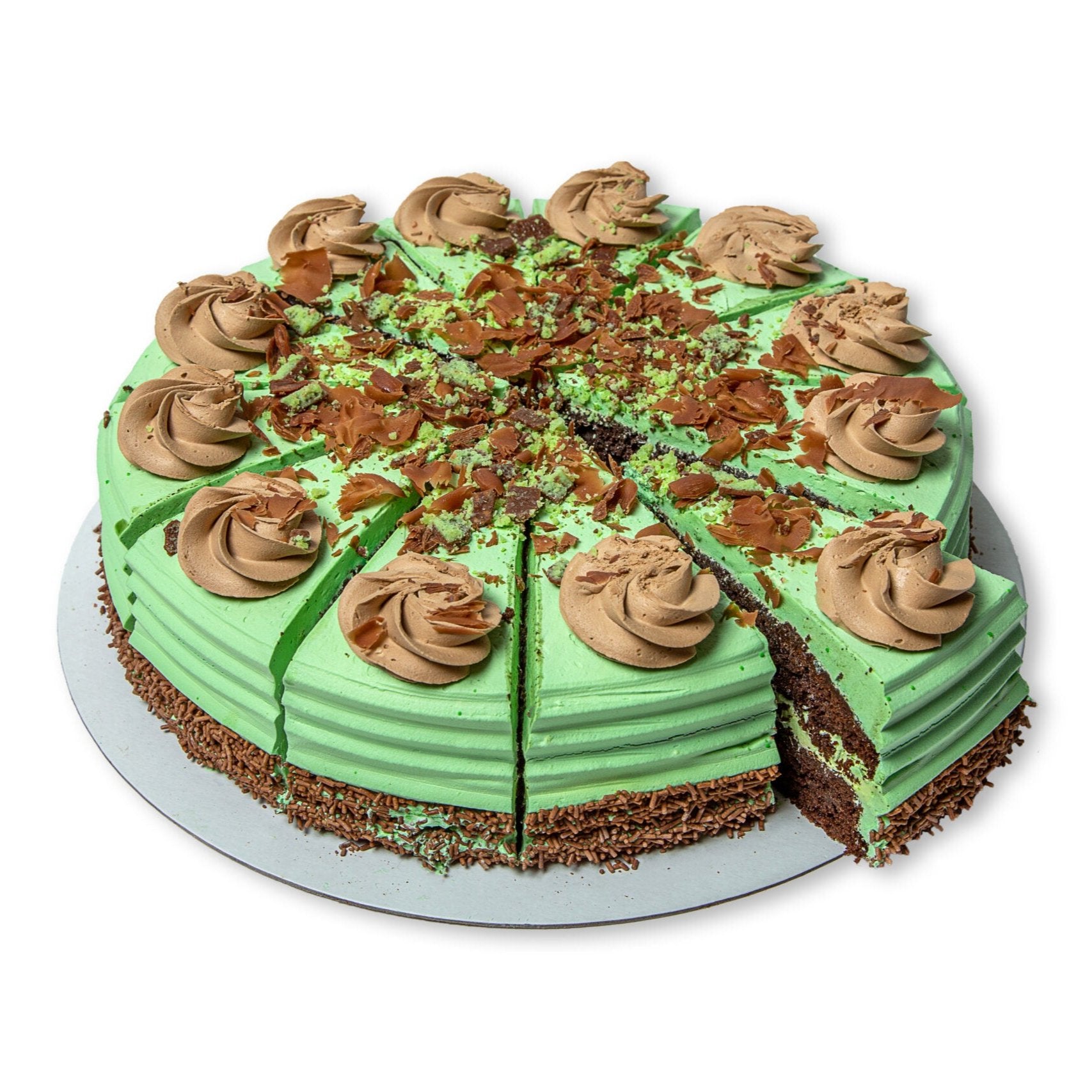 Decadent Mint Chocolate Cake | Handmade Treats | Cake Pops Parties