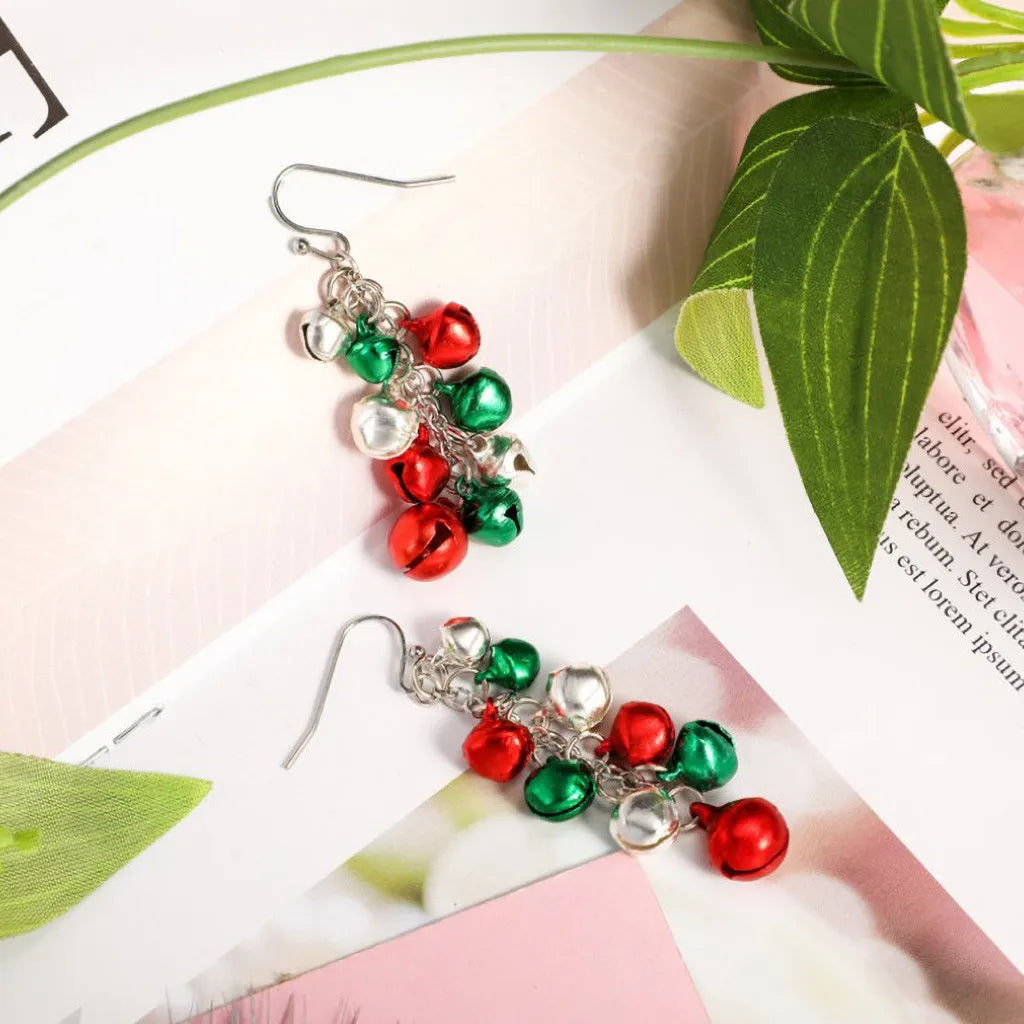 New Christmas Earrings Pendant Tree Snowflakes Cake Pops Parties