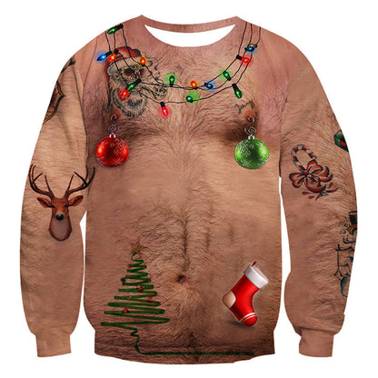 Pull à motifs de Noël