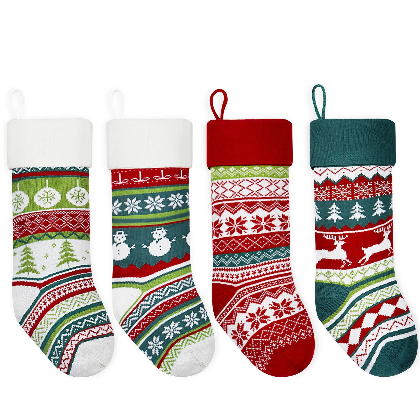 Ensemble de sacs à bonbons et bas de Noël