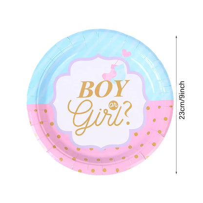 Coffret de fête pour révéler le sexe d'un garçon ou d'une fille