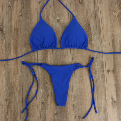 Comfortable Bandage Brazilian Swimsuit | 2-Piece No Steel Support Swimwear