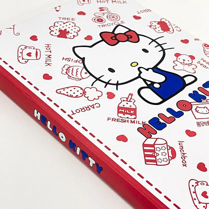 Hello Kitty-themed product with character and text on a white background