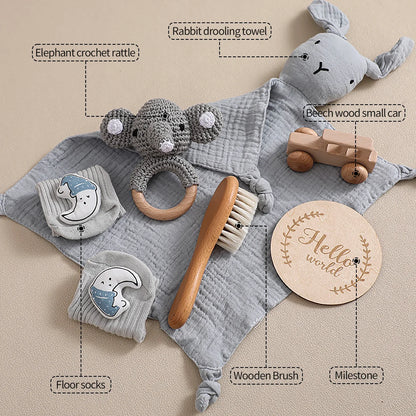 Ensemble de jouets de bain pour nouveau-né 7 pièces