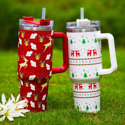 Christmas Thermos Water Bottle 40oz