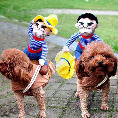 Funny Cowboy Costume for Dogs