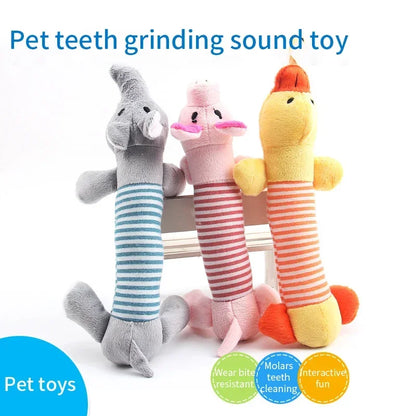 Jouet en peluche couineur amusant pour chien - Durable et mignon