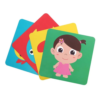 Cartes Flash de stimulation visuelle pour bébé