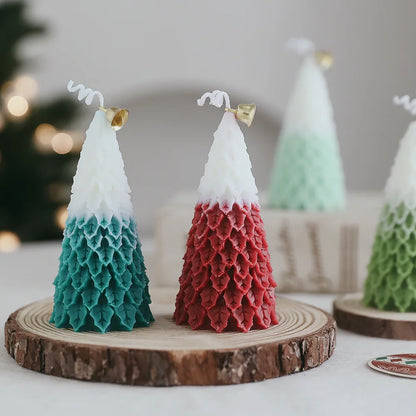 Bougies parfumées pour sapin de Noël – Décorations faites à la main