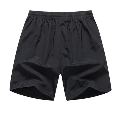 Black shorts on a white background