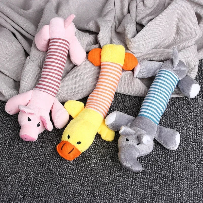 Jouet en peluche couineur amusant pour chien - Durable et mignon