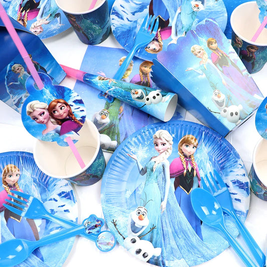 Frozen Princess Party Decorations Set